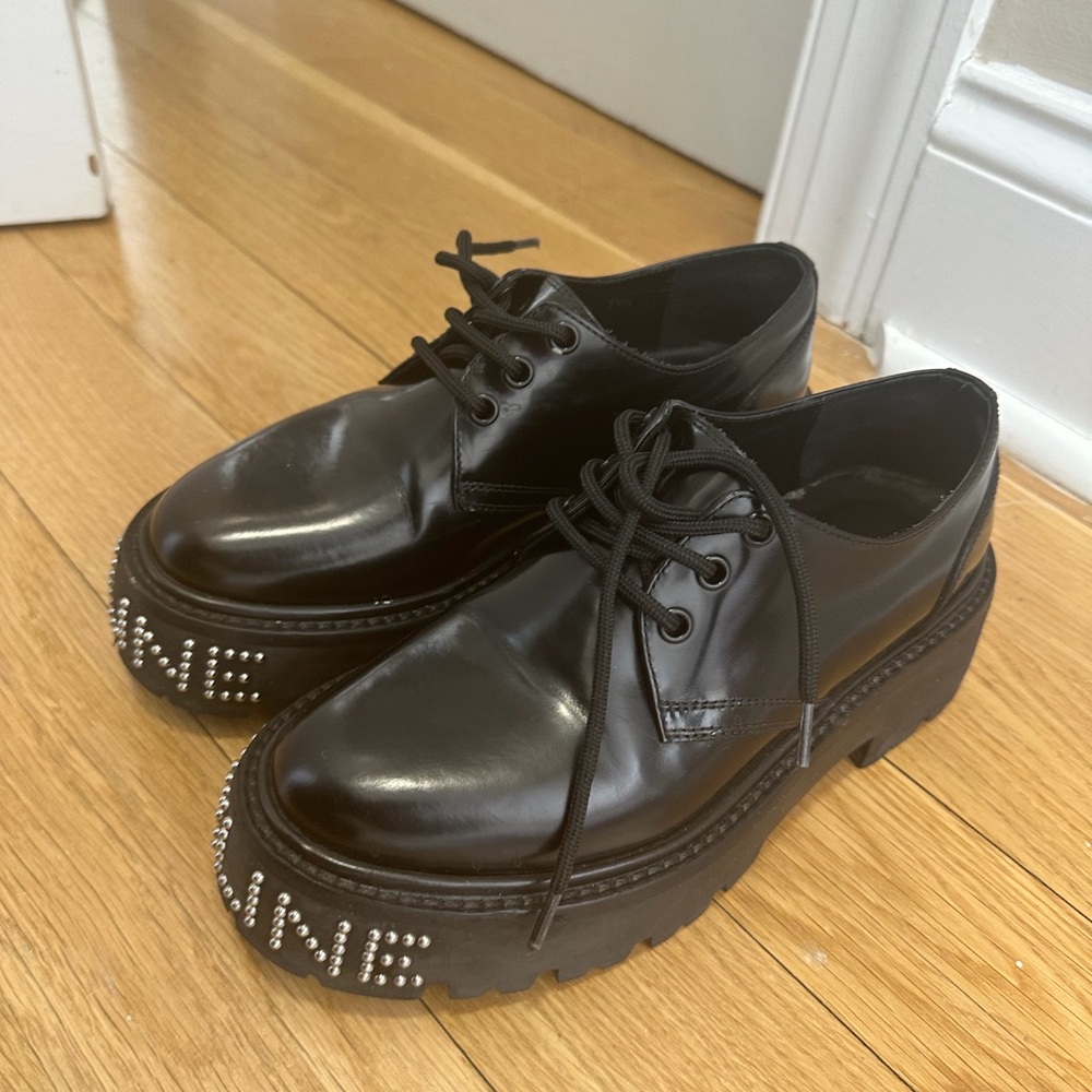 Celine Black Leather Loafers - Picture 4 of 4